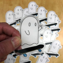 Load image into Gallery viewer, Skateboard Ghost Sticker
