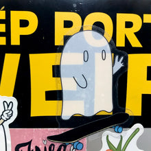 Load image into Gallery viewer, Skateboard Ghost Sticker