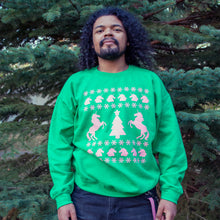 Load image into Gallery viewer, Unicorn Christmas Sweater