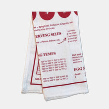 Load image into Gallery viewer, Conversion Cheat Sheet Tea Towel