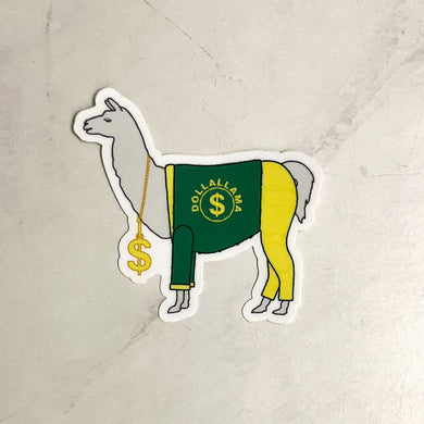 Dollallama Sticker