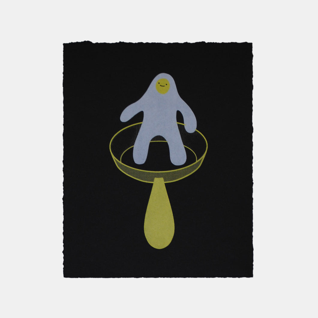 Egg Man Screen Print