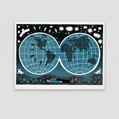 Atlas Screen Print