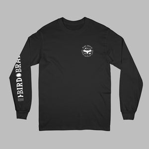 Bird Brain Longsleeve Tee - Black