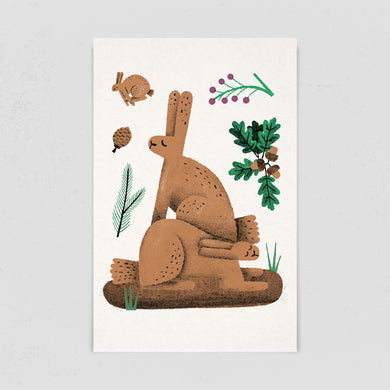 Jackrabbit Screen Print