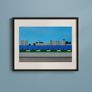 8-Bit Saskatoon Screen Print