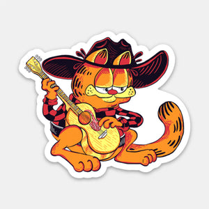 Garf Brooks Sticker