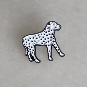 Firefighter's Dog Pin