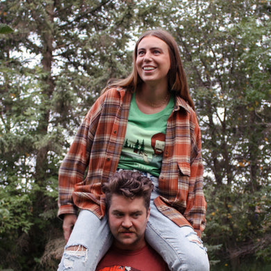 Happy Little Trees Tee - Femme Fit