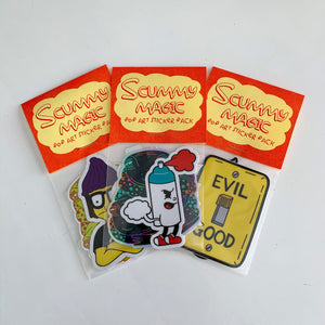 Scummy Magic Sticker Pack