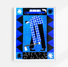 Load image into Gallery viewer, Ice Risograph Print