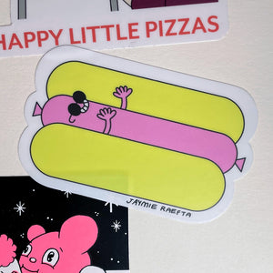 Hot Dog Sticker