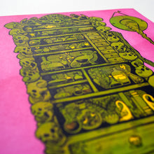 Load image into Gallery viewer, Toil and Trouble Risograph Print