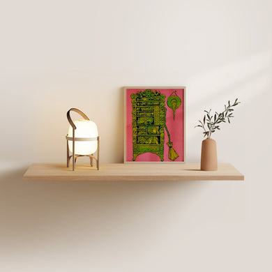 Toil and Trouble Risograph Print