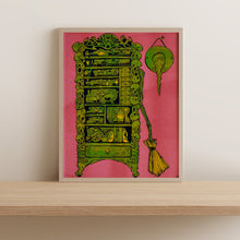 Load image into Gallery viewer, Toil and Trouble Risograph Print