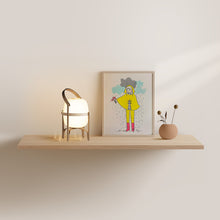 Load image into Gallery viewer, Rain Bouquet Risograph Print