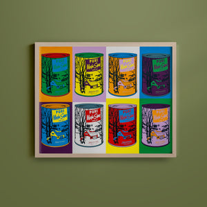 Pop Art Maple Syrup Screen Print