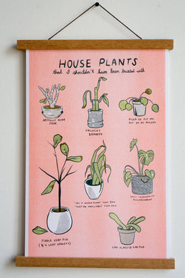 Unfortunate Plants Risograph Print